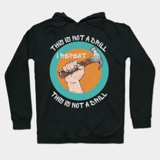 Funny hammer design Hoodie